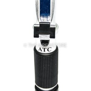 Refractometer (0 to 32% Brix scale. Wort SG: 1.000 ~ 1.120)