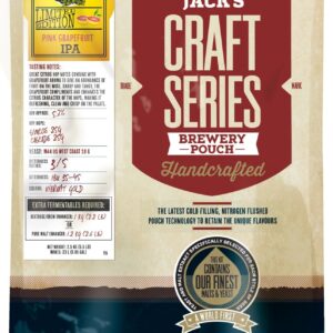 Craft Series Pink Grapefruit IPA  with dry hops