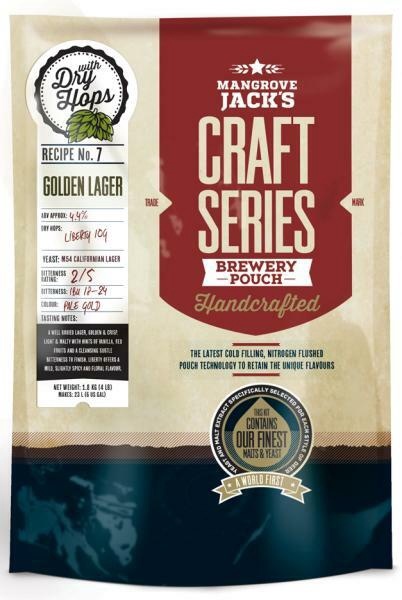 Craft Series Golden Lager + dry hops