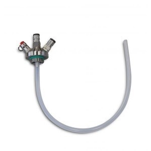 Mini Keg double Ball Lock Cap & Hosing