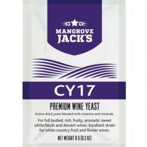 CY17 - sweet white/blush and dessert wine yeast