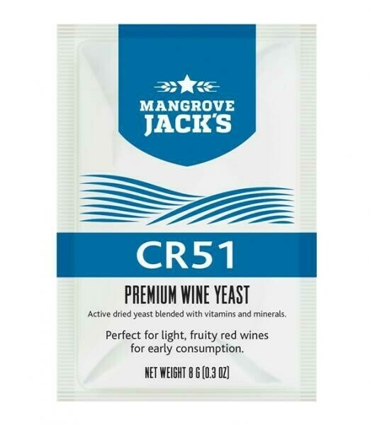 CR51 Red Wine Yeast 8g