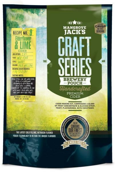 Craft Series Elderflower and Lime Cider