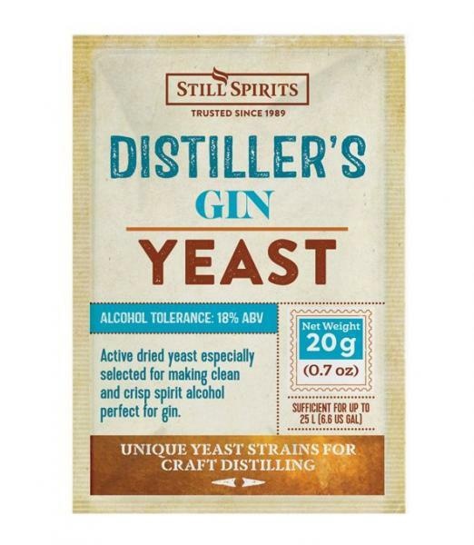 Distiller's yeast Gin