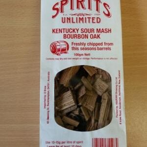 Kentucky Bourbon Oak Chips 100g