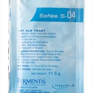 Safale S-04 Yeast (11.5g)
