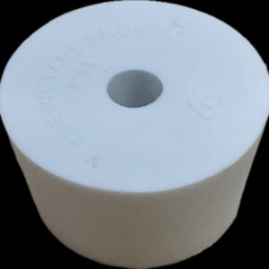Bung / Stopper with hole # 9.5 38mm-46mm