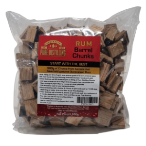 Rum Barrel Chunks 500g