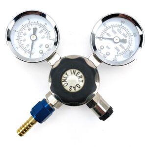 Nitrogen Gas Regulator for Disposable Cylinder - M10 Thread