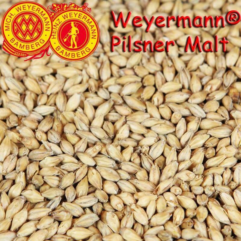Weyermann Pilsner Malt ($5.75 per kg)