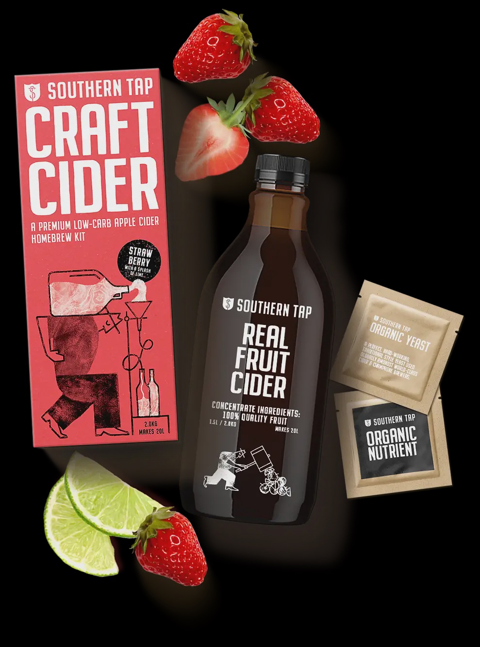 SOUTHERN TAP Strawberry Apple Cider