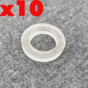 5/8 Vinyl Washer x 10 (13mmIDx20mmODx3.7mm)