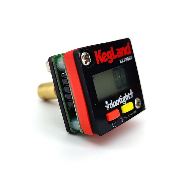 Digital Illuminated Mini Gauge 0-90psi (Duotight 8mm)
