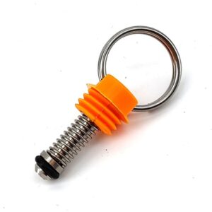 Keg Lid Pressure Relief Valve Yelllow- 17 PSI