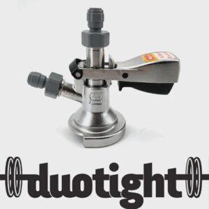 A-Type Keg Coupler S.S (includes 2 x Duotight KL06903)