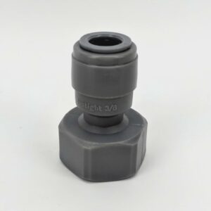 Duotight - 9.5mm (3/8β) Female x 5/8β Female Thread (suits Keg Couplers and Tap Shanks)