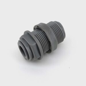 Duotight – 8mm (5/16”) Female x 8mm (5/16”) Female Bulkhead with Locknut