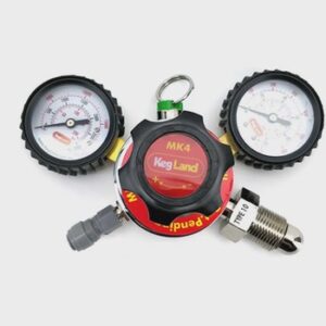 Type 10 - MK4 Regulator O2, Ar, He (4.5bar PRV & 65psi Gauge)
