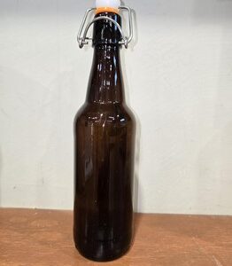 Amber Flip Top Bottle 500ml