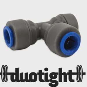 Duotight - 9.5mm (3/8') Thermowell Tee (suits 3.5 - 4.5mm OD Probe)