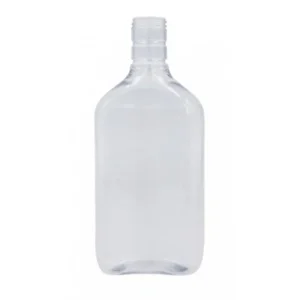 500ml PET Spirit Flask & White Cap